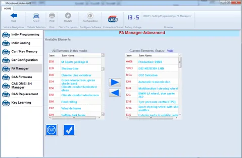 Autohex II Advanced FA Manager