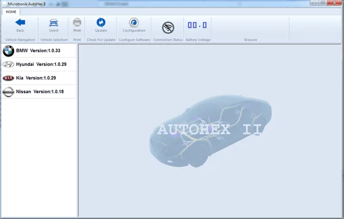 Autohex II BMW Version 1.0.33