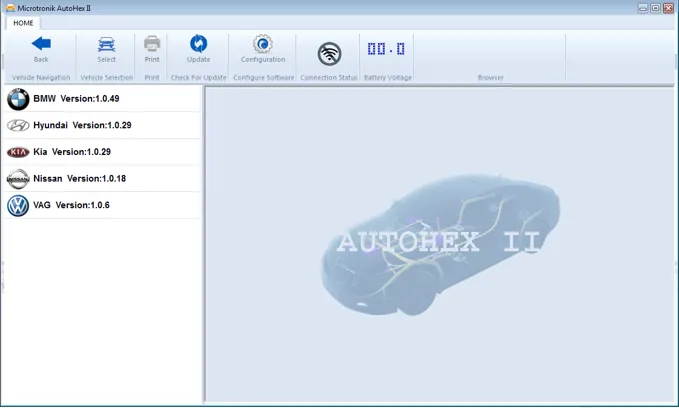 Autohex II BMW Version 1.0.49