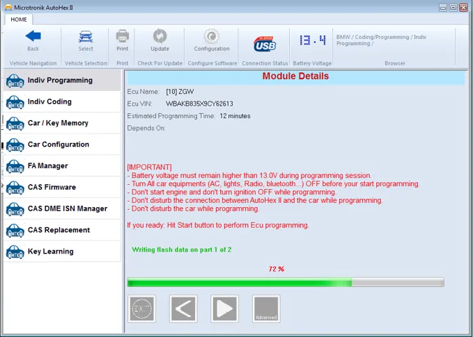 Autohex II Ecu Programming