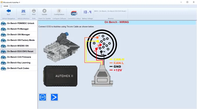 BMW EGS 6HP Reset in BMW F series