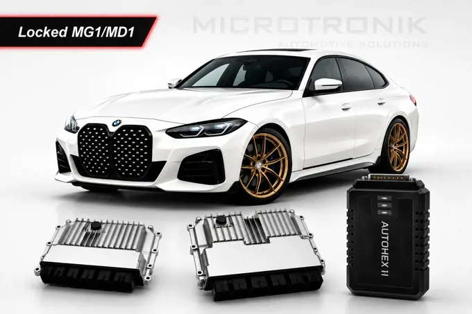 BMW MDG1 Unlock with Autohex II