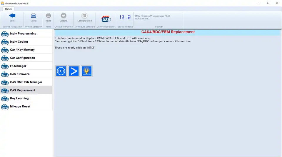 FEM BDC Replacement
