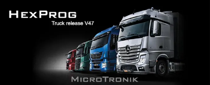 Hexprog Trucks Ecus are supported