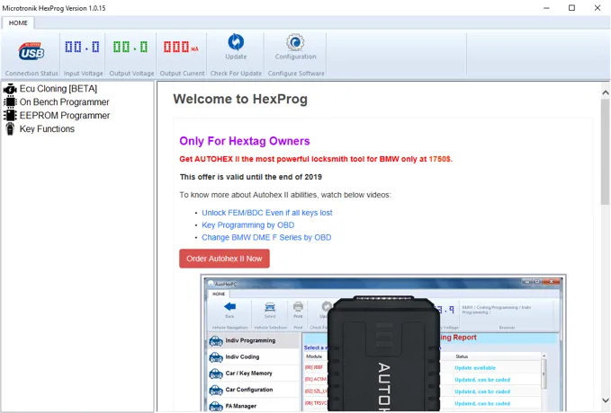 Hexprog software 1.0.15