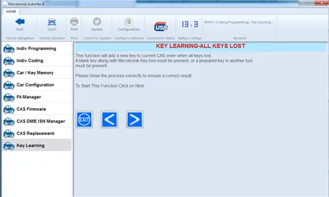 fig 1: BMW Key Programming - All Keys Lost