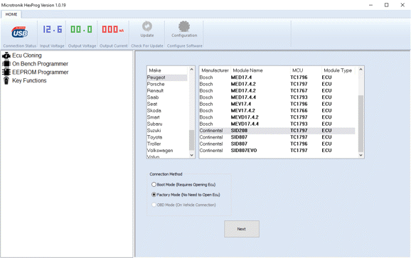 Hextag Software version 1.0.19