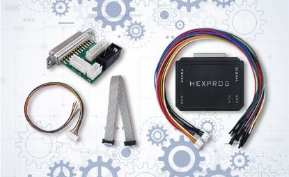 Picture of Hexprog Power Module and MPC adapter